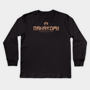 Nakatomi Plaza Gold Edition Kids Long Sleeve T-Shirt